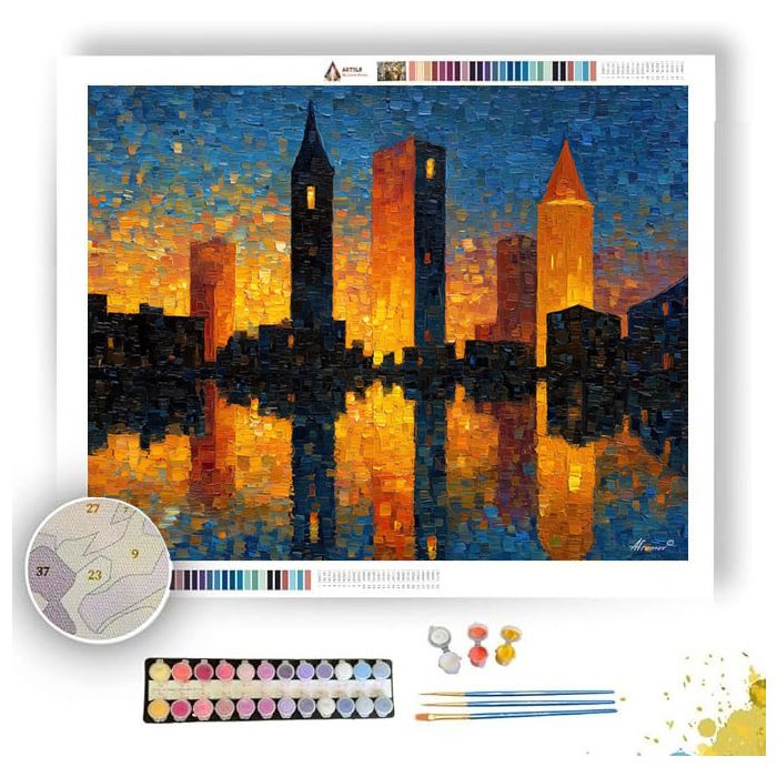FRAUENKIRCHE GLOW - Paint by Numbers Full Kit