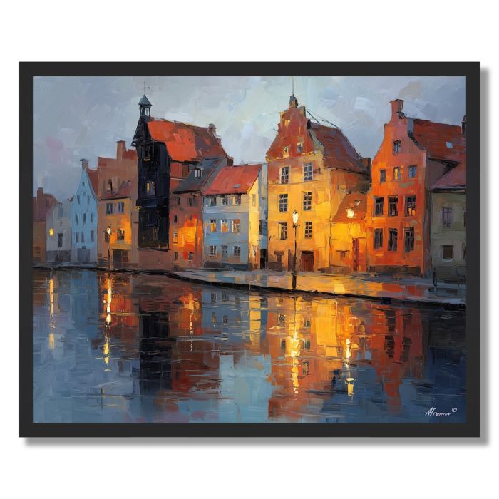 LUNEBURG COLORS - FRAMED