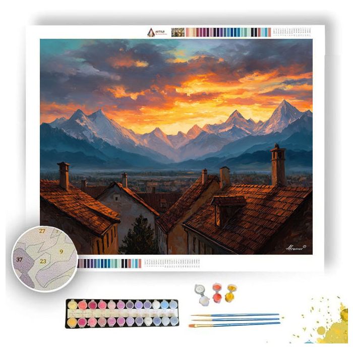 BAVARIAN MEADOWS - Paint by Numbers Full Kit