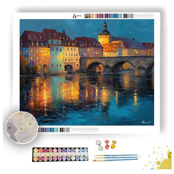 BAMBERG BRIDGE - Paint by Numbers Full Kit