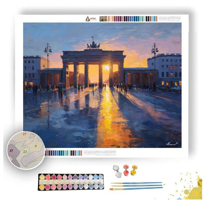 BRANDENBURG TWILIGHT - Paint by Numbers Full Kit