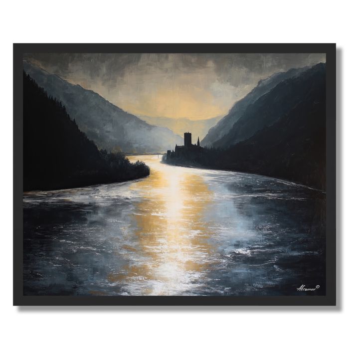 RHINE VALLEY LIGHT - FRAMED