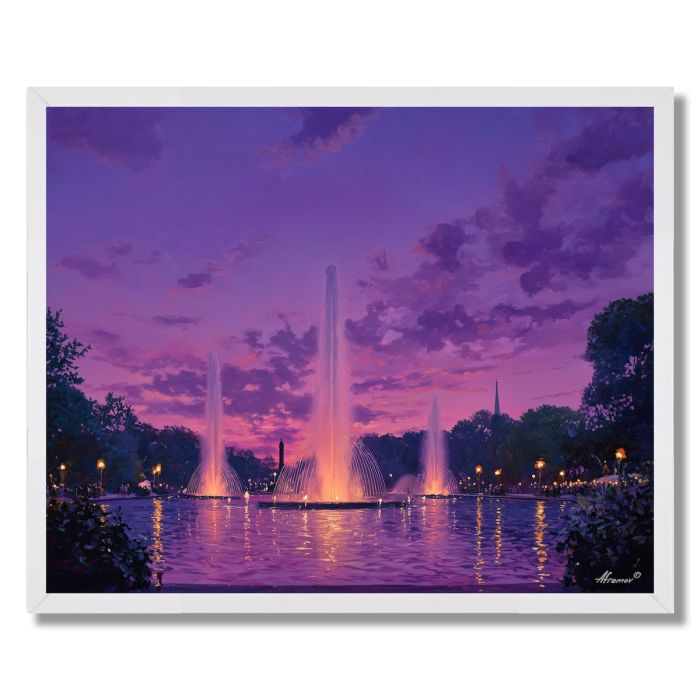 STUTTGART EVENING PARK - FRAMED