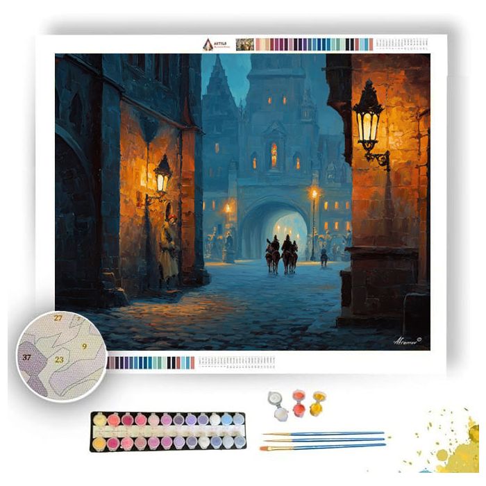 BREMEN STATUES - Paint by Numbers Full Kit