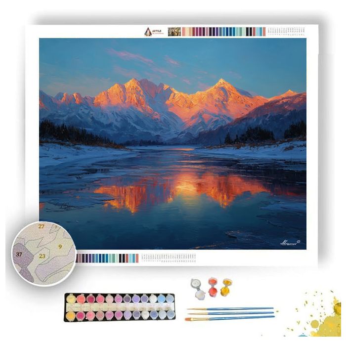 GARMISCH HORIZON - Paint by Numbers Full Kit
