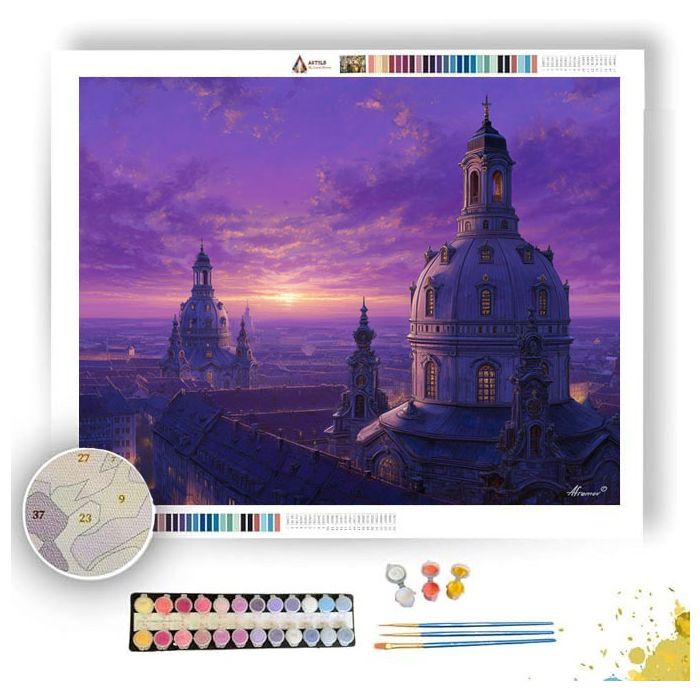 DRESDEN DREAM - Paint by Numbers Full Kit
