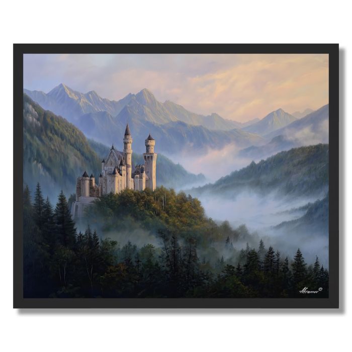 NEUSCHWANSTEIN GLOW - FRAMED