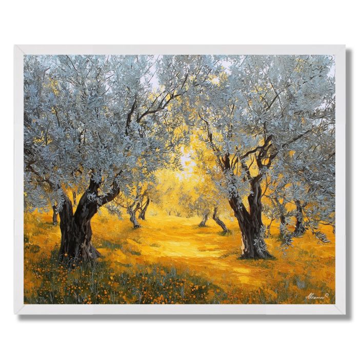 OLIVE GROVE MELODY - FRAMED