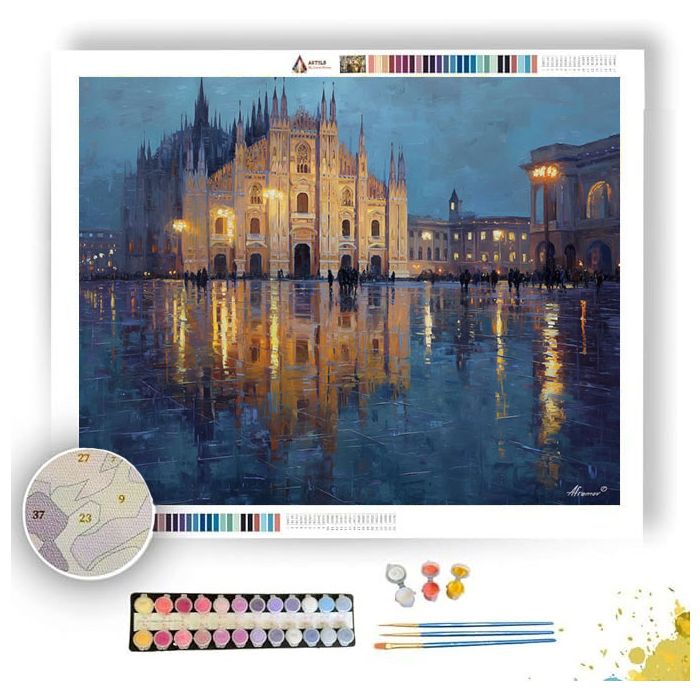 DUOMO REFLECTIONS - Paint by Numbers Full Kit