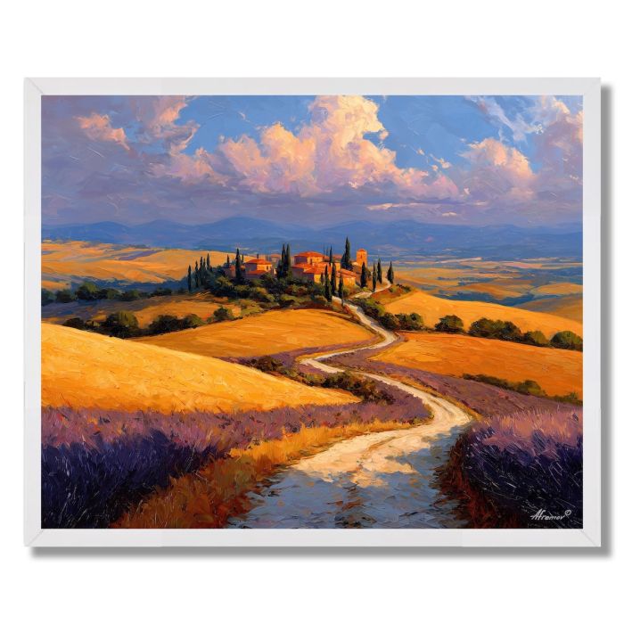 ROAD TO SIENA - FRAMED