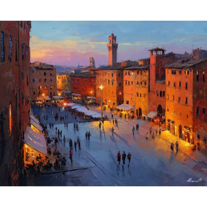 SIENA AT DUSK