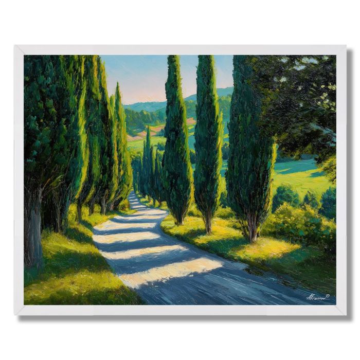 CYPRESS ROAD - FRAMED