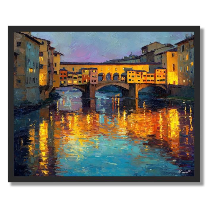 BRIDGE OF FLORENCE - FRAMED