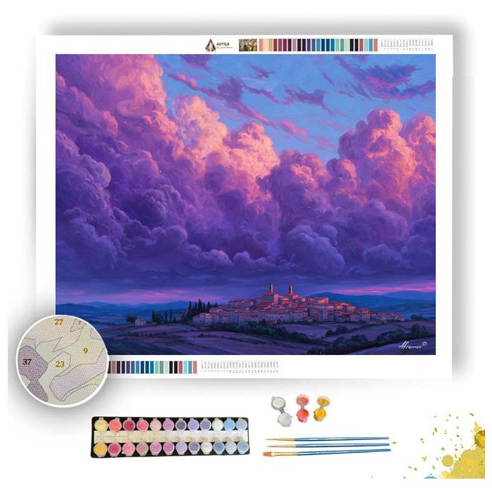 PIENZA DREAMSCAPE - Paint by Numbers Full Kit
