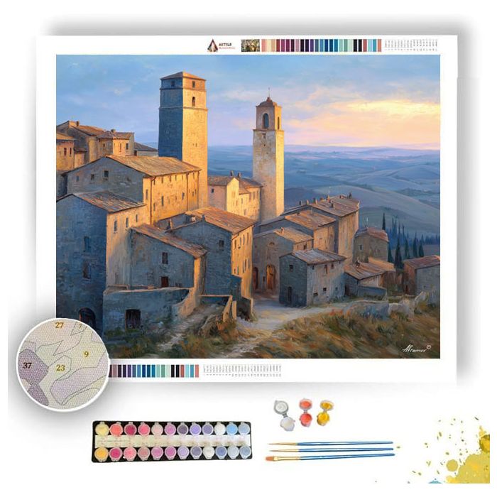 VOLTERRA TWILIGHT - Paint by Numbers Full Kit