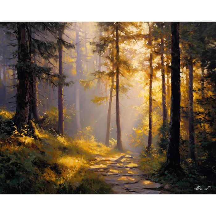 AUSTRIAN FOREST PATH