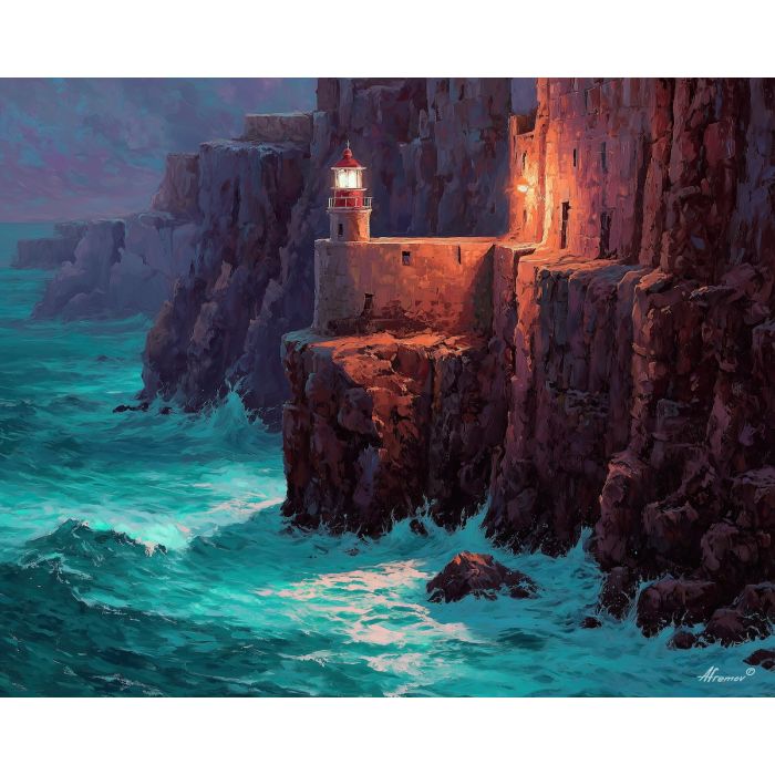 PORTUGAL LIGHTHOUSE CLIFF