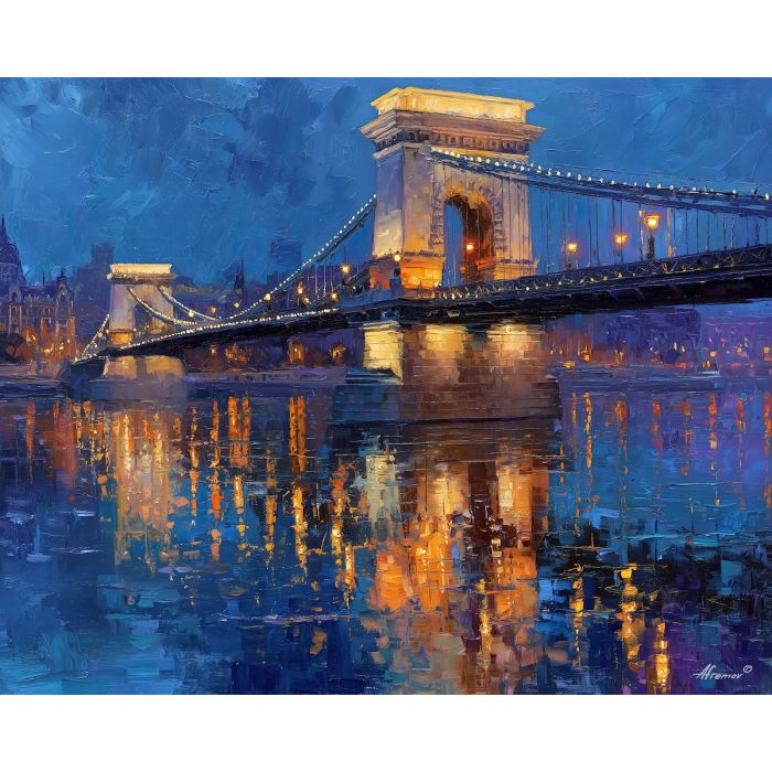 BUDAPEST BRIDGE GLOW