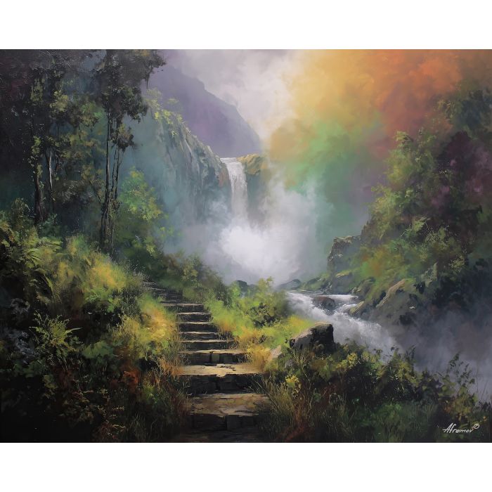 SWISS WATERFALL PATH