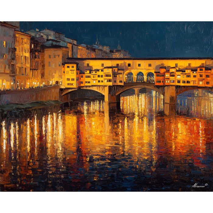 FLORENCE BRIDGE LIGHTS
