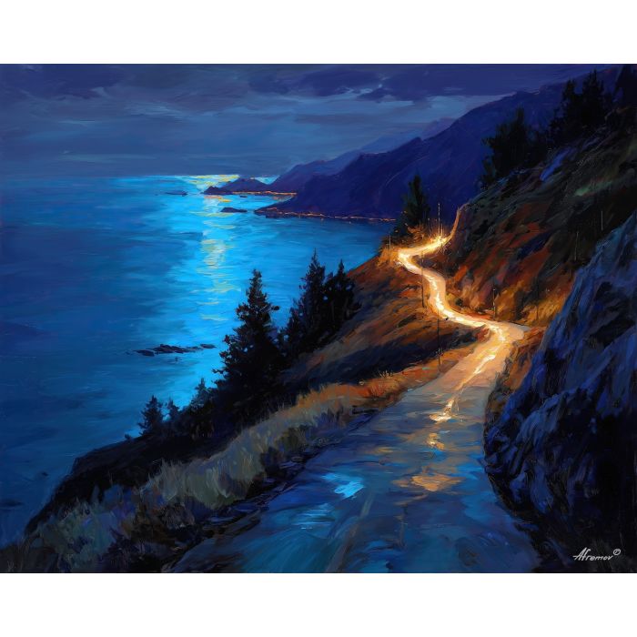 GLOWING CLIFF ROAD