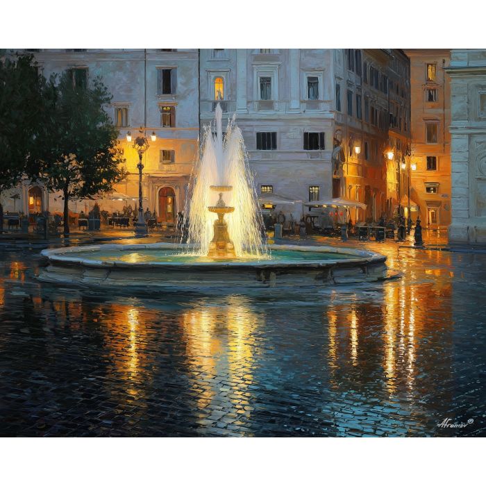 ROME FOUNTAIN LIGHTS