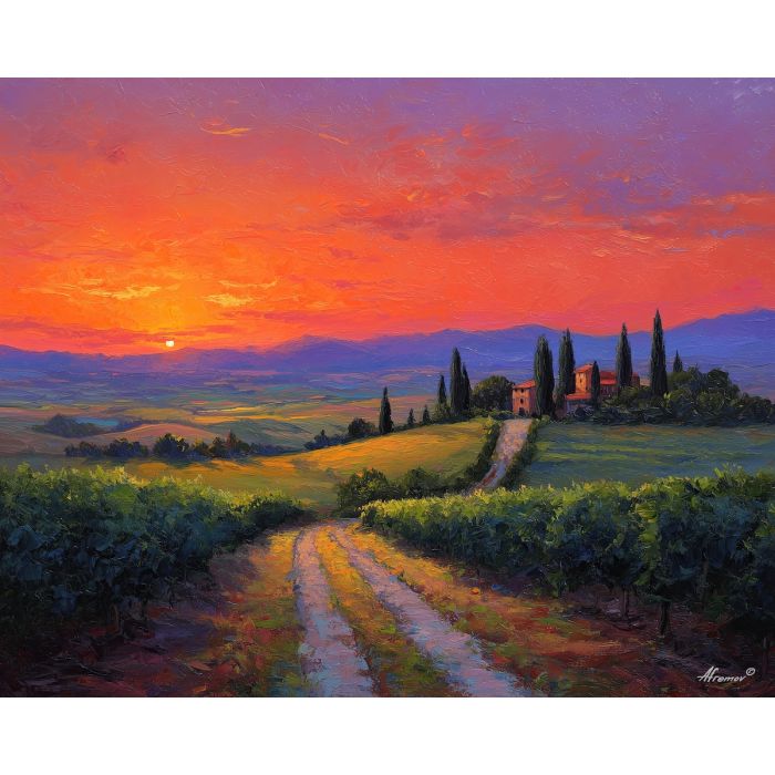 TUSCAN TWILIGHT PATH
