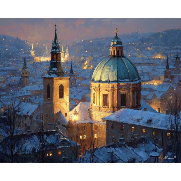 PRAGUE SNOW LIGHT