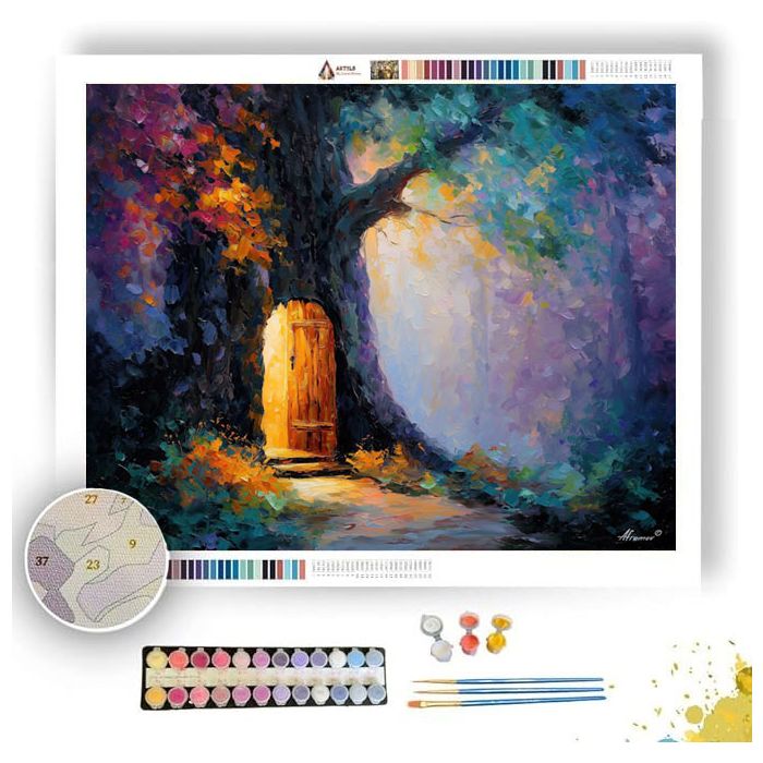 HIDDEN FAIRY DOOR - Paint by Numbers Full Kit