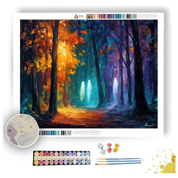 DARK FOREST SPIRITS - Paint by Numbers Full Kit