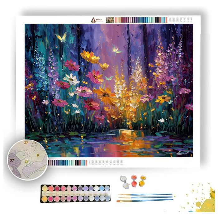 CRYSTAL GARDEN HARMONY - Paint by Numbers Full Kit