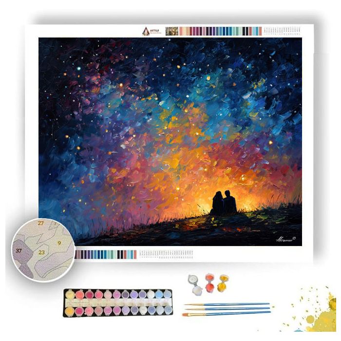 STARRY LOVERS - Paint by Numbers Full Kit