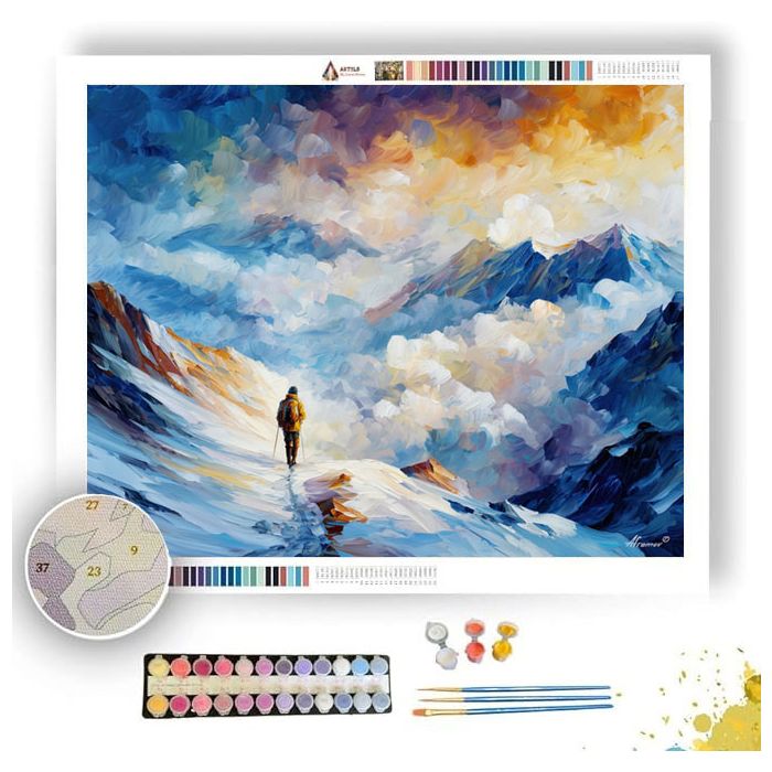 GIANTS MOUNTAIN PASS - Paint by Numbers Full Kit
