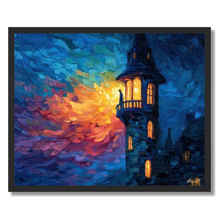 WIZARDS TOWER - FRAMED