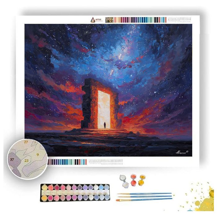 PORTAL OF WORLDS - Paint by Numbers Full Kit
