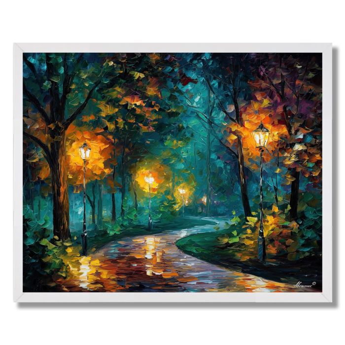 LANTERN PATHWAY - FRAMED