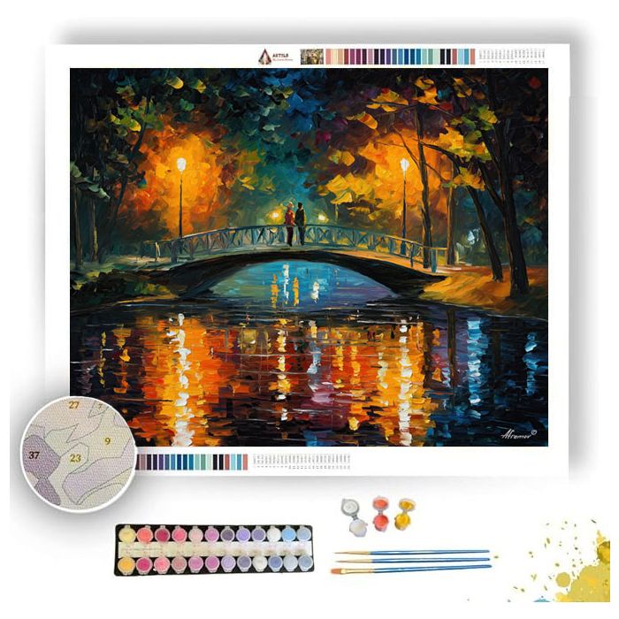 LOVERS BRIDGE - Paint by Numbers Full Kit