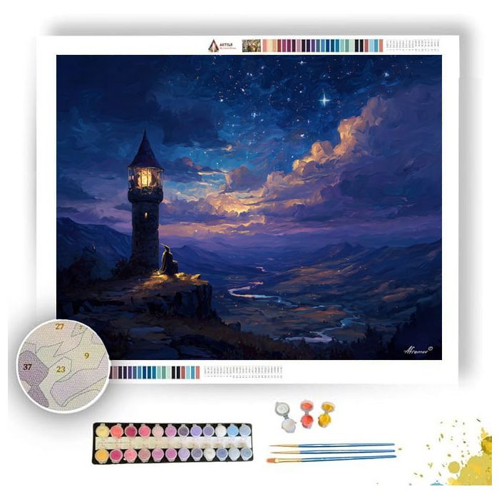DREAMKEEPERS TOWER - Paint by Numbers Full Kit