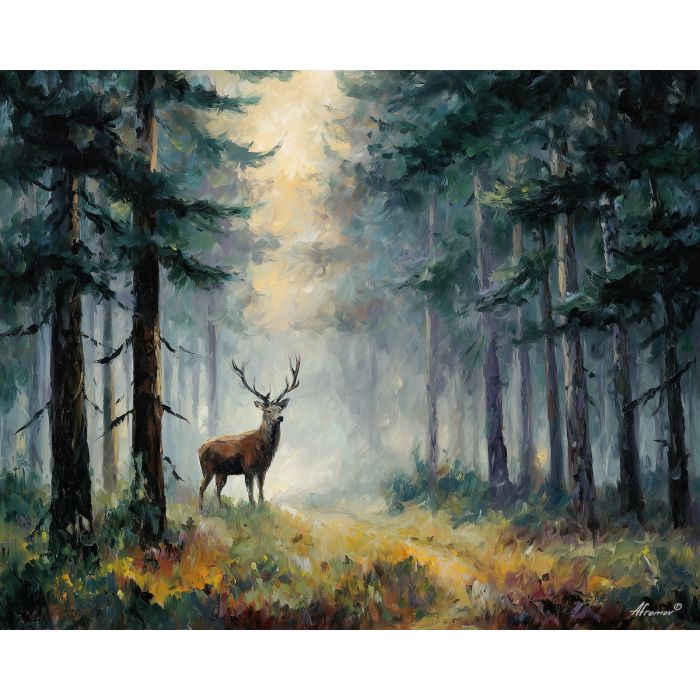DEER IN FOREST