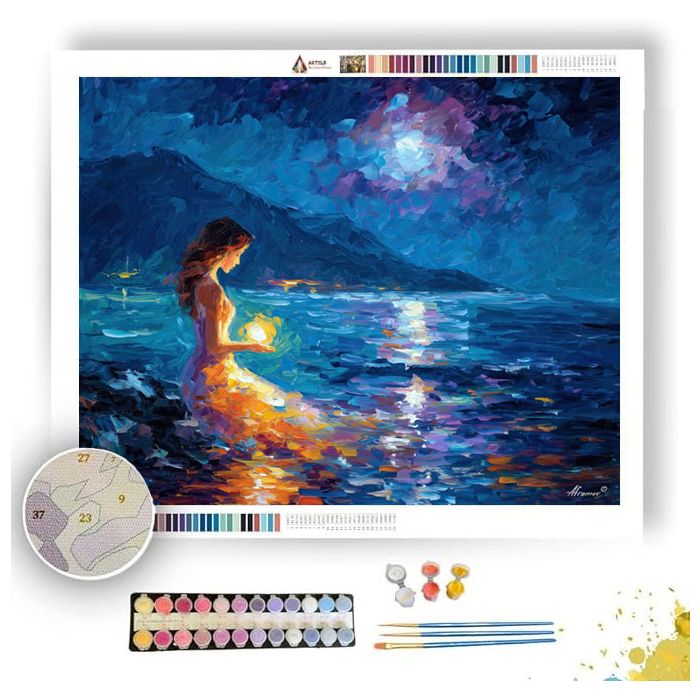 MERMAIDS PEARL SONG - Paint by Numbers Full Kit