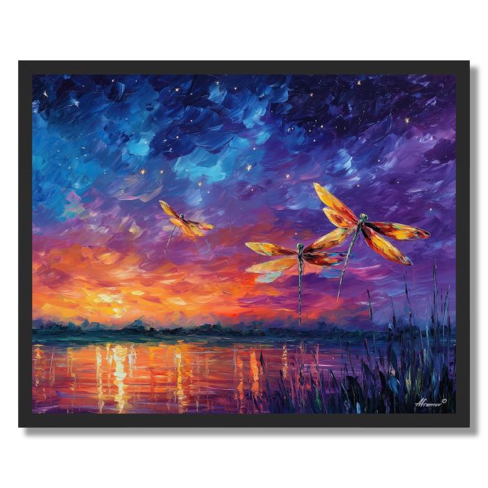 DRAGONFIREFLY SKY - FRAMED