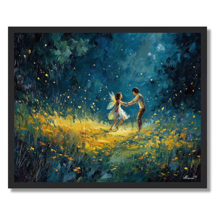 MEADOW LIGHT DANCE - FRAMED