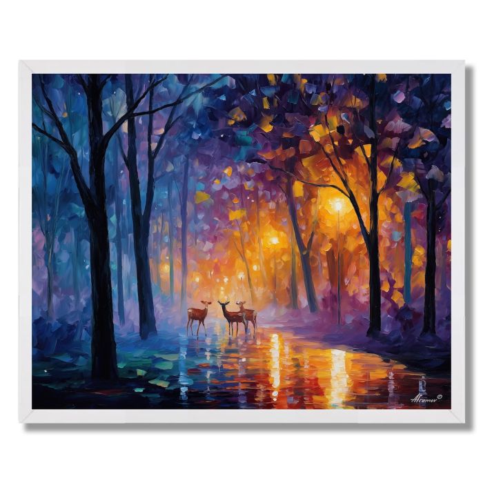 ENCHANTED FOREST GLOW - FRAMED