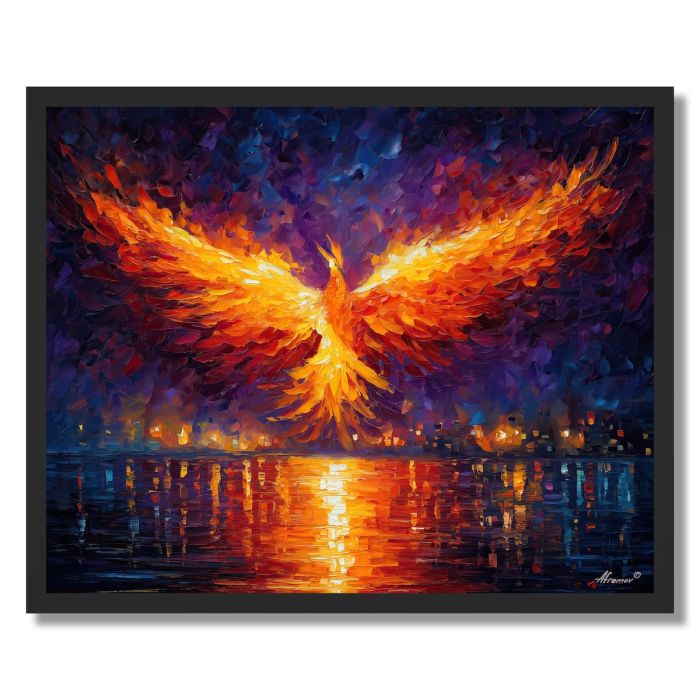 PHOENIX RISING SKY - FRAMED