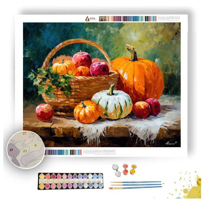 HARVEST BASKET - Paint by Numbers Full Kit