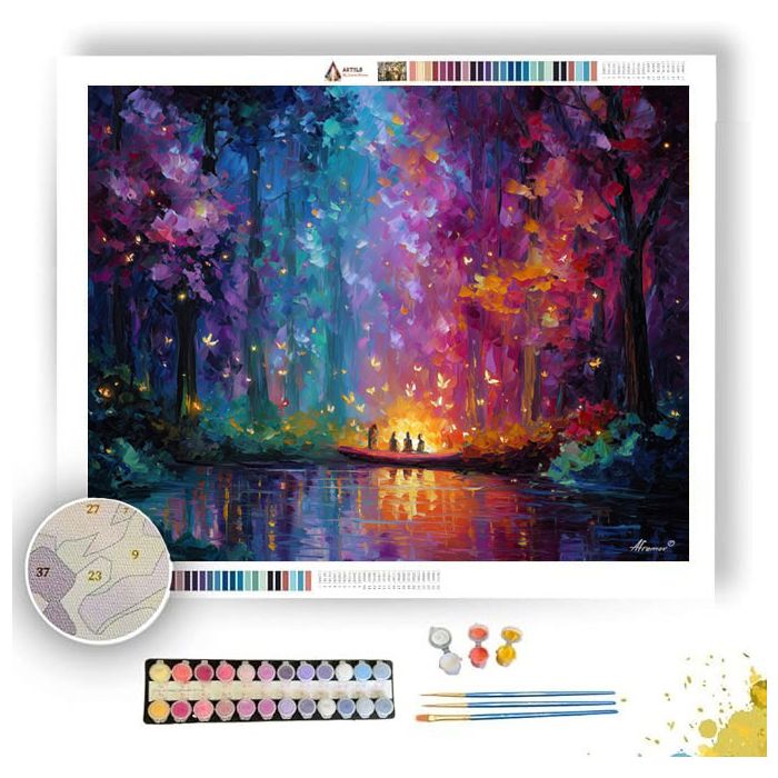 HIDDEN FAIRY POOL - Paint by Numbers Full Kit