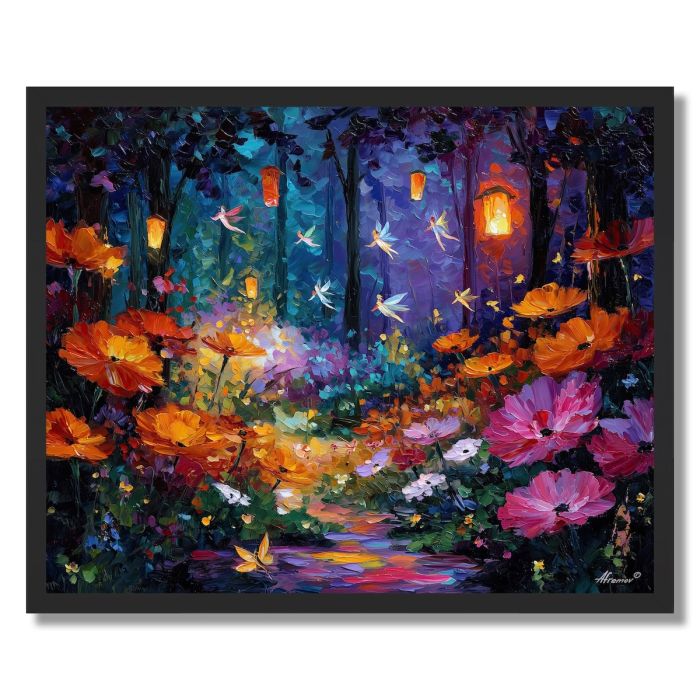 FAIRY GARDEN HIDEAWAY - FRAMED