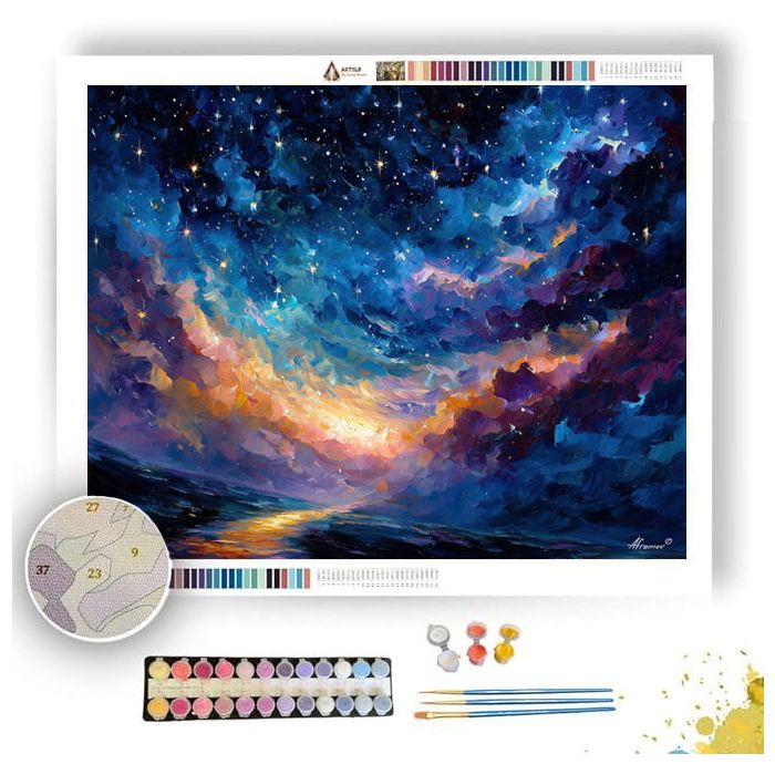CELESTIAL DREAM PATH - Paint by Numbers Full Kit