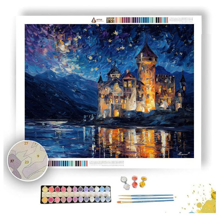 STARLIGHT CASTLE - Paint by Numbers Full Kit