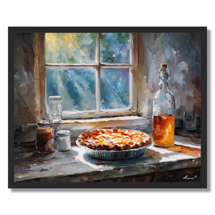 HOMEMADE PIE WINDOW - FRAMED